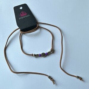 NWT🌟PAPARAZZI💫Brown Double Rope Necklace